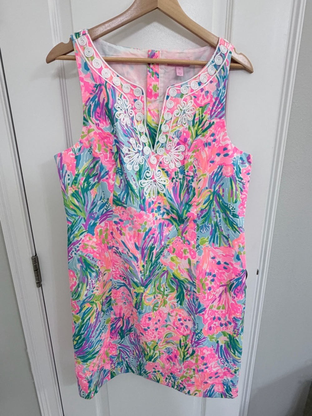 Lilly Pulitzer Pink Multicolor Floral Sleeveless Tunic